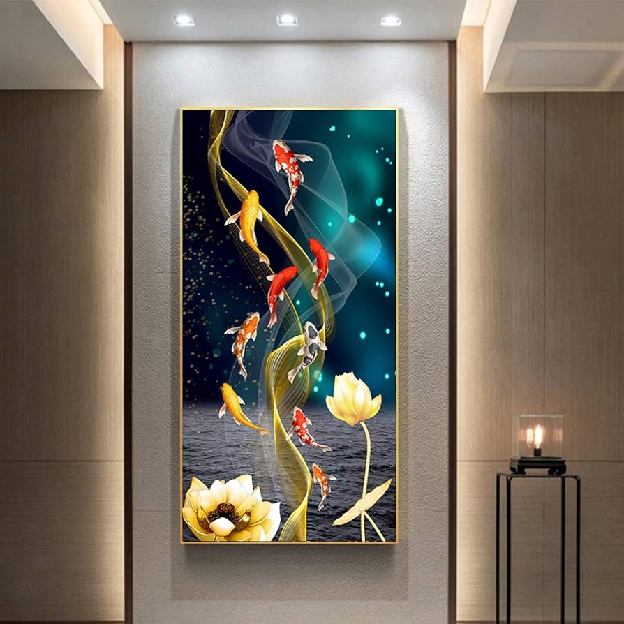 中国製　絵画　金属製キャンバス 中国製絵画金属製キャンバス